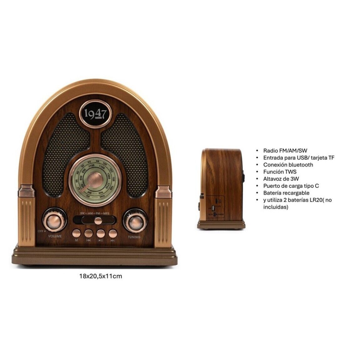 RADIO RETRO CATEDRAL 1947