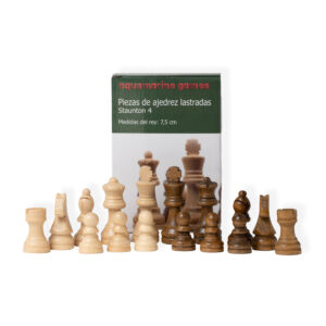 Piezas Ajedrez stauton 4 trainer plomadas