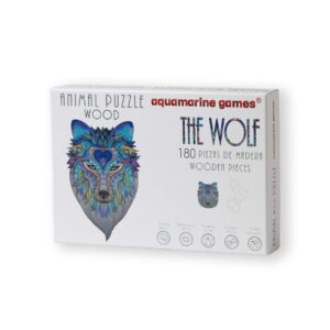 ANIMAL WOOD PUZZLE LOBO