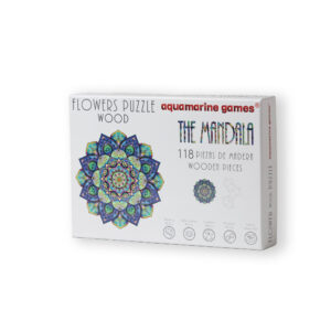 FLOWERS WOOD PUZZLE THE MANDALA