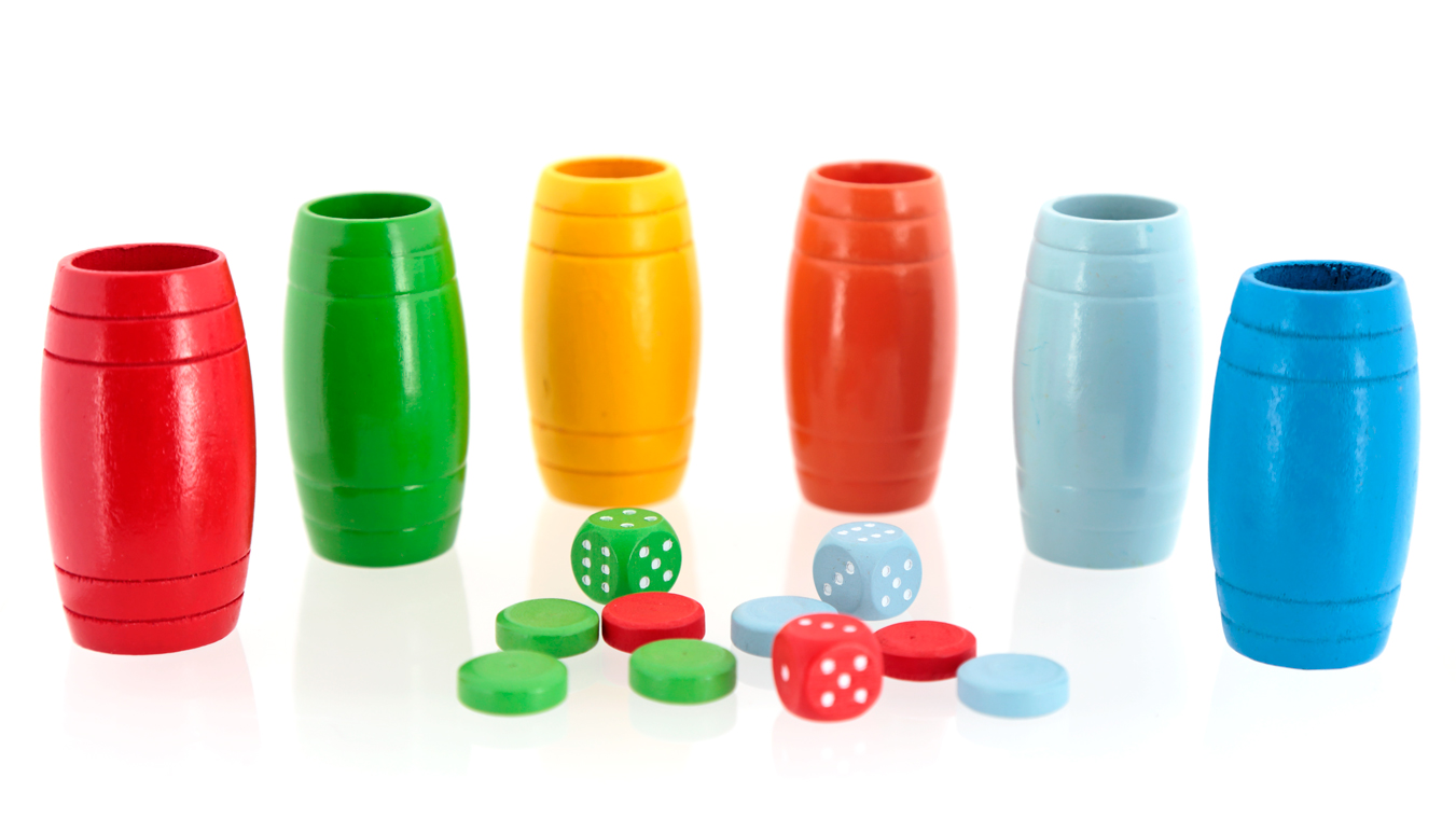 Accesorios Oca Parchis en madera 6 jugadores