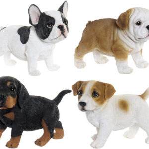 Surtido de perros en resina