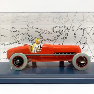COCHE ESCALA 1/24 - 01 - LE BOLIDE ROUGE - LES CIGARS DU PHARAON