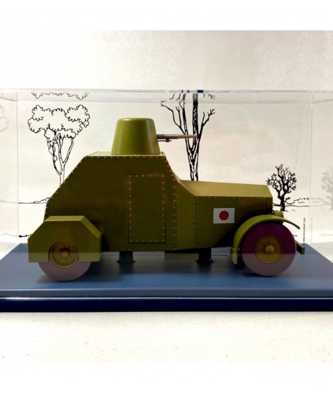 L'AUTO BLINDÉE - LE LOTUS BLEU