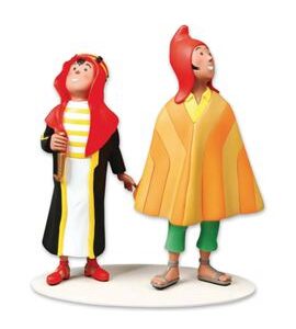 Abdallah y Zorrino de resina Museo Imaginario